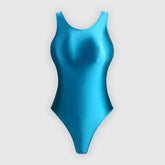 Women's One Piece Gym Swimwear for Competitive Swimming in Apricot Skin - Himpall